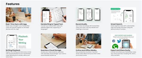 SyncPen Digital Notebook Pen Set