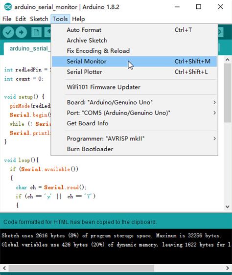 Image result for How To Get Serial Monitor In Arduino