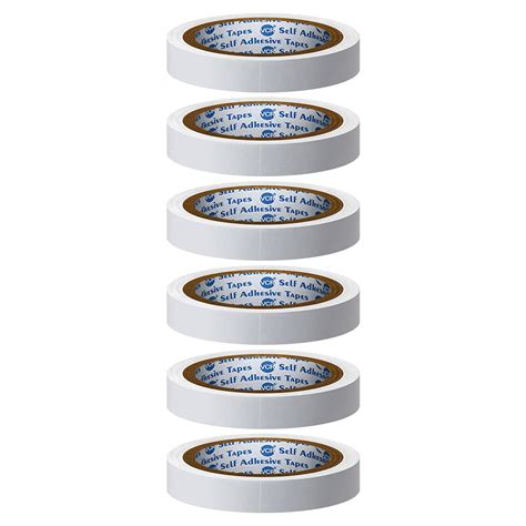 VCR Double Side Tissue Tape - 10 Meters in Length - 12mm / 0.5" Width ...