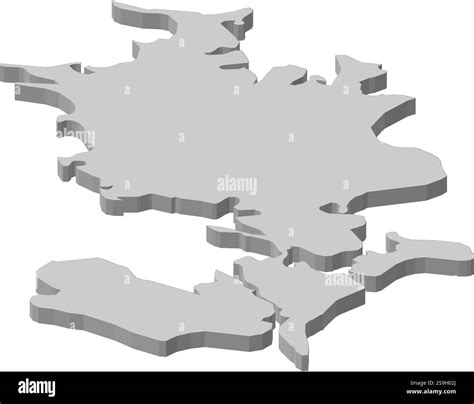 Map of Zealand, a province of Danmark Stock Vector Image & Art - Alamy - detailed map of zealand denmark