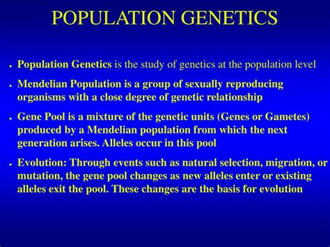 Image result for Population Genetics Basics