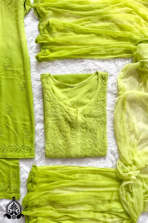 Co-ord Set – Poshak Chikan Studio