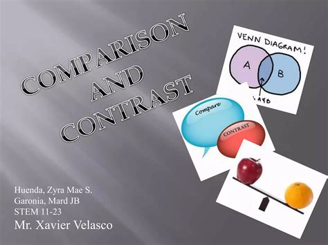 Comparison/Contrast Meaning 的图像结果