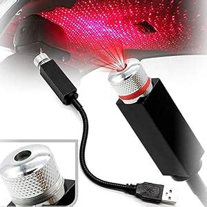 Buy USB Star Light, Romantic Auto Roof Star Projector Night Light ...