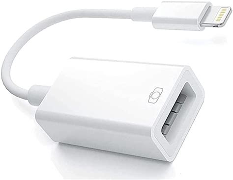 KPDP Compatible Apple Lightning to USB Camera Adapter, USB 3.0 OTG ...