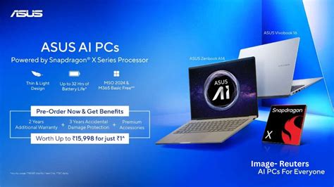 ASUS Zenbook A14 and Vivobook 16 with Snapdragon X processors are now ...