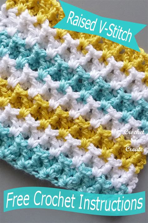Image result for Crochet V-Stitch Tutorial