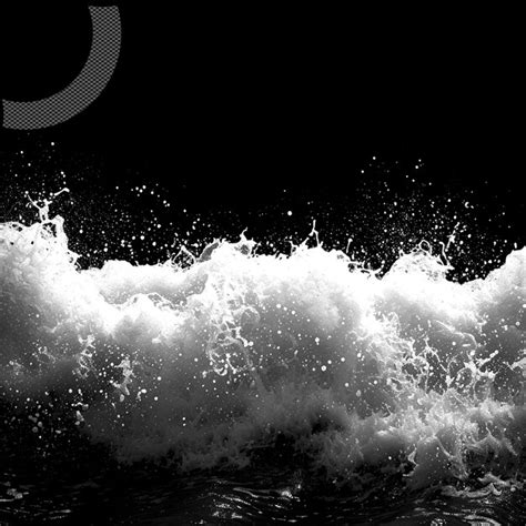 Ocean wave effect isolated | Premium AI-generated PSD