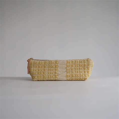 what is there / mosaic pen case ( エンジュ染め ) | what is there