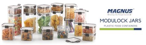 Magnus Modulock Airtight Food Kitchen Storage Container with Detachable ...