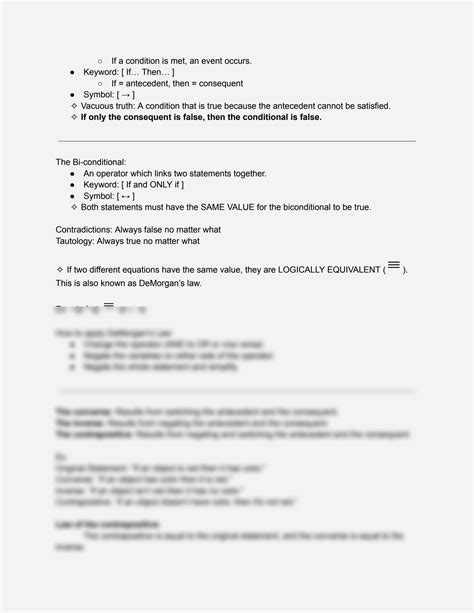 Image result for Boolean Definition of Conditional Equivalence Conditional Disjunction