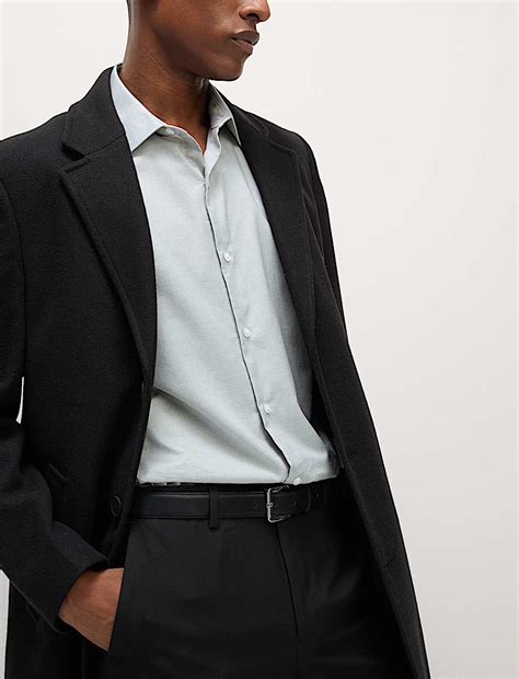 Buy Regular Fit Easy Iron Pure Cotton Short Sleeve Shirt at Marks & Spencer