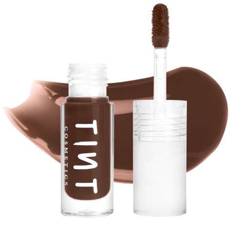 Buy Tint Cosmetics Brown Lip Gloss for Women | Hydrating & High Shine ...