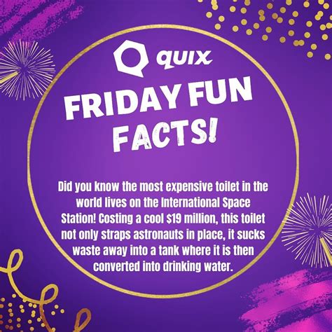 Friday Fun Facts