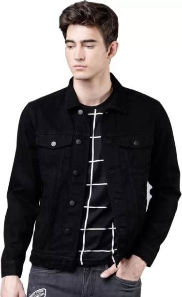 Black Denim Jacket - Buy Black Denim Jacket online at Best Prices in ...
