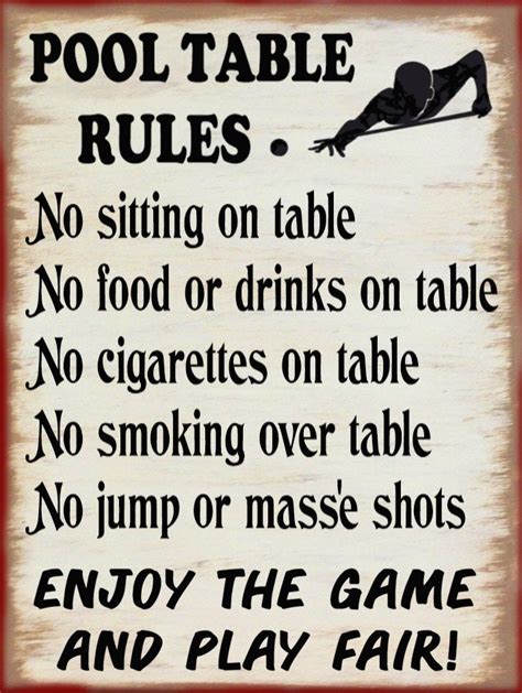 Image result for Pool Table Line Rules