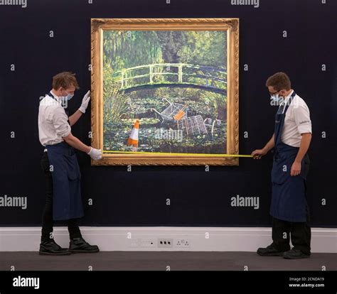 Sotheby’s, London, UK. 18 September 2020. Show Me The Monet, Banksy’s ...