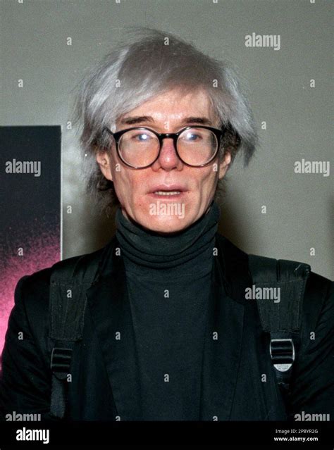 ** FILE ** Pop artist Andy Warhol is shown in this file picture taken 1987. Warhol died 20 years ...