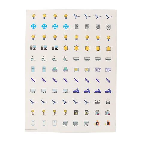 Switch Board Stickers for Home and Office - 560 Self Adhesive Electric ...