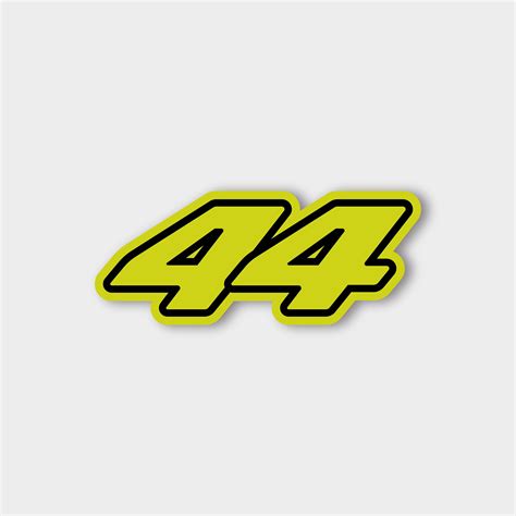 Lewis Hamilton 44 car decal - TenStickers