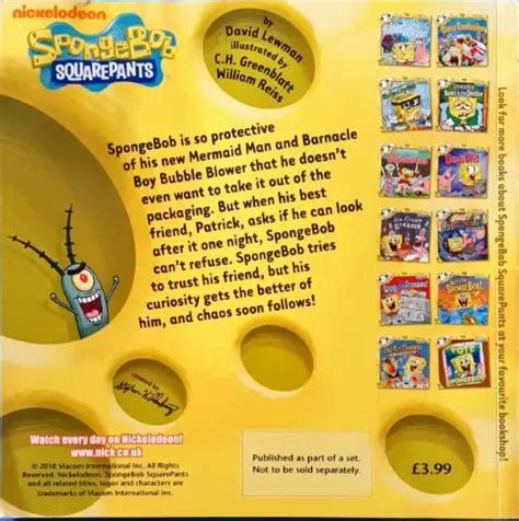 Spongebob Squarepants Hands Off Nickelodeon (P) – Books and You