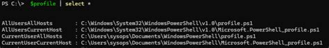 Rezultat imagine pentru Where to Find PowerShell Profile File