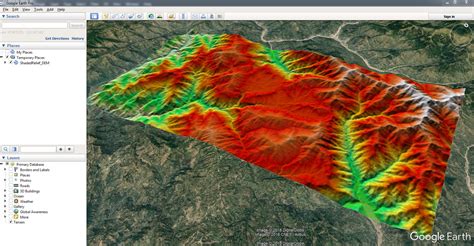 Image result for Google Maps Topographic Map