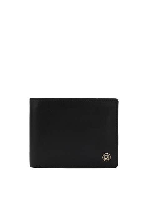Buy Da Milano Genuine Leather Black Bifold Mens Wallet with Multicard ...