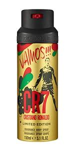 Cristiano Ronaldo CR7 Game On Body Spray - 150ml - For Men : Amazon.in ...
