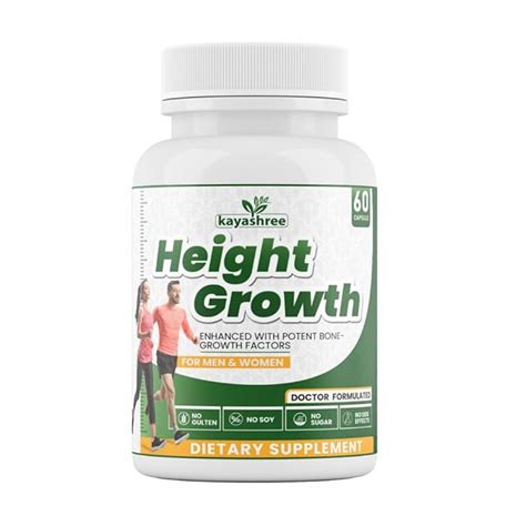 Buy Kayashree Height Growth Capsule | Height Increase For Men & Women ...