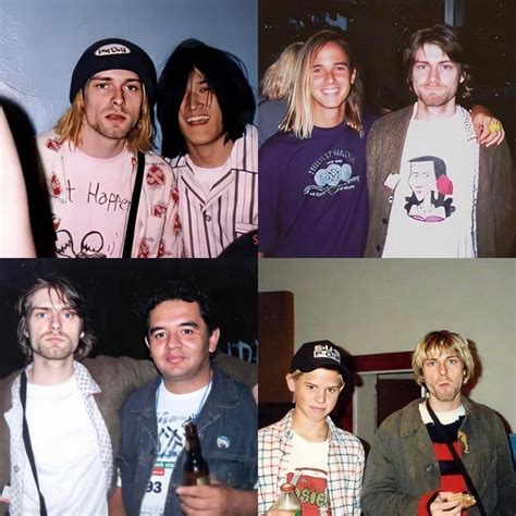 My new favorite photo genre: Kurt with fans looking like those awkward ...