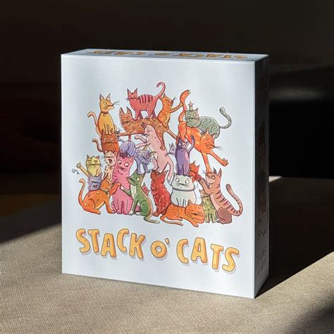 Stack O' Cats - The game of Patient Paws and Catlike Composure – Emberglow Gaming
