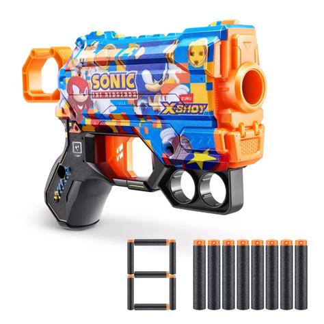X-Shot Sonic the Hedgehog Race Team Menace Skins India | Ubuy