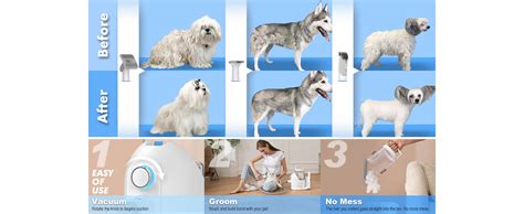 Neakasa By Neabot P2 Pro Dog Grooming Kit, Dog Clippers Vacuum Suction ...