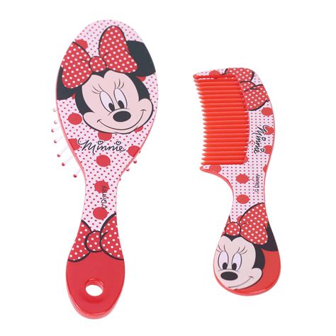 Li'l Diva Minnie Mouse Hair Brush With Comb For Girls 3 Years And Above ...