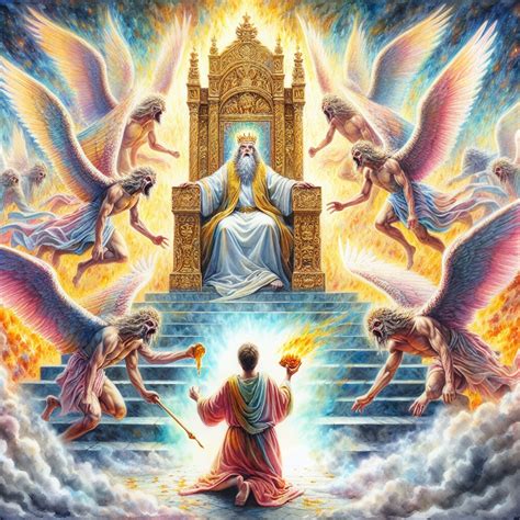 Isaiah 6:1-5 Artwork | Bible Art