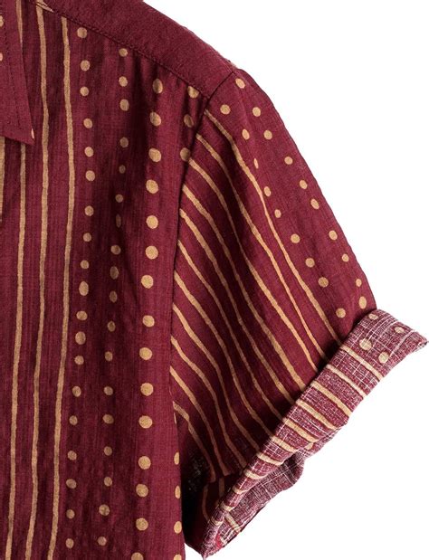 Buy VATPAVE Mens Summer Tropical Shirts Casual Short Sleeve Button Down ...