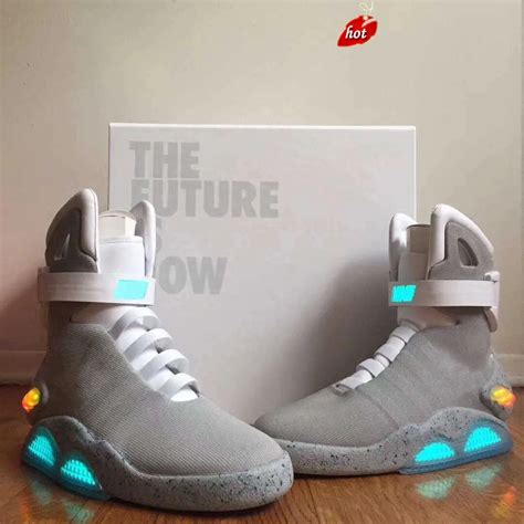 2023 Air Mag Sneakers, Marty McFlys Back To The Future Fashion Shoes ...