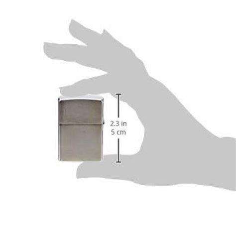 Zippo Classic Brushed Chrome Lighter, Buy Zippo Lighters Online – LightMen