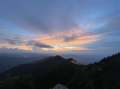 Weather on Mount LeConte in Great Smoky Mountains National Park, July ...