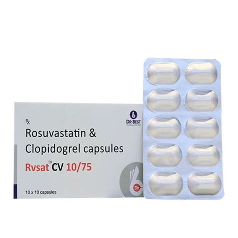RVAST-CV 10/75 Capsules Dr Best Pharmaceutical Pvt. Ltd.