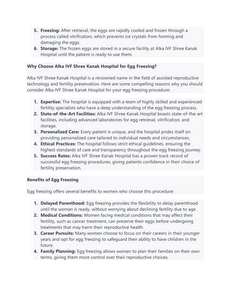 Image result for Egg Freezing Process