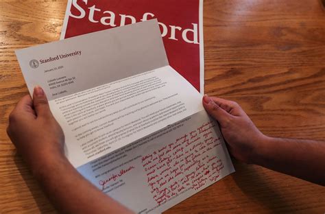 Stanford Acceptance Letter