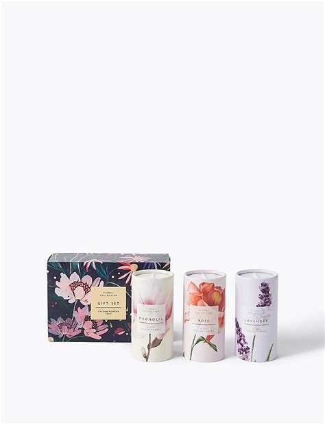 Buy Floral Collection Talcum Powder Trio at Marks & Spencer