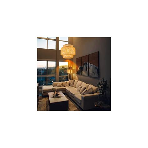 Teru Ji Kaikang Bamboo Pendant Light Fixture, | Ubuy India