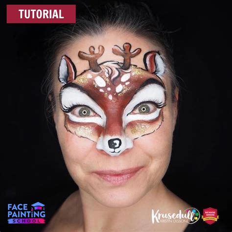 Reindeer Face Paint: Fun Holiday Designs - IFPS