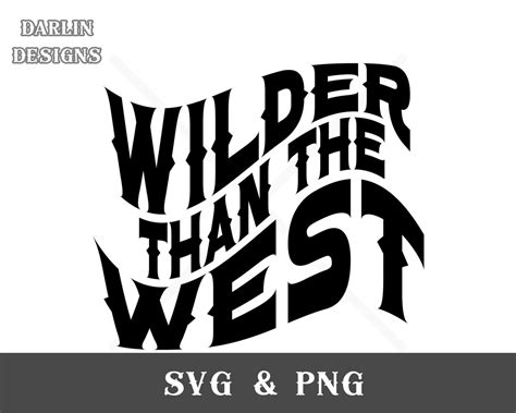 Buy Rodeo SVG Wilder Than the West Svg Hippie Svg Cowboy Svg Cowboy Hat ...
