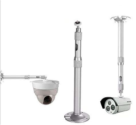Csecurity 2 Feet to 4 Feet Expandable 360 Degree Aluminum Security CCTV ...