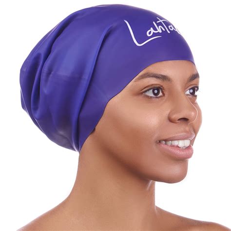 Buy Long Hair Swim Cap - Swimming Caps for Women Men - Extra Large Swim ...