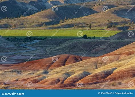 John Day Hills stock photo. Image of physical, john - 254107660